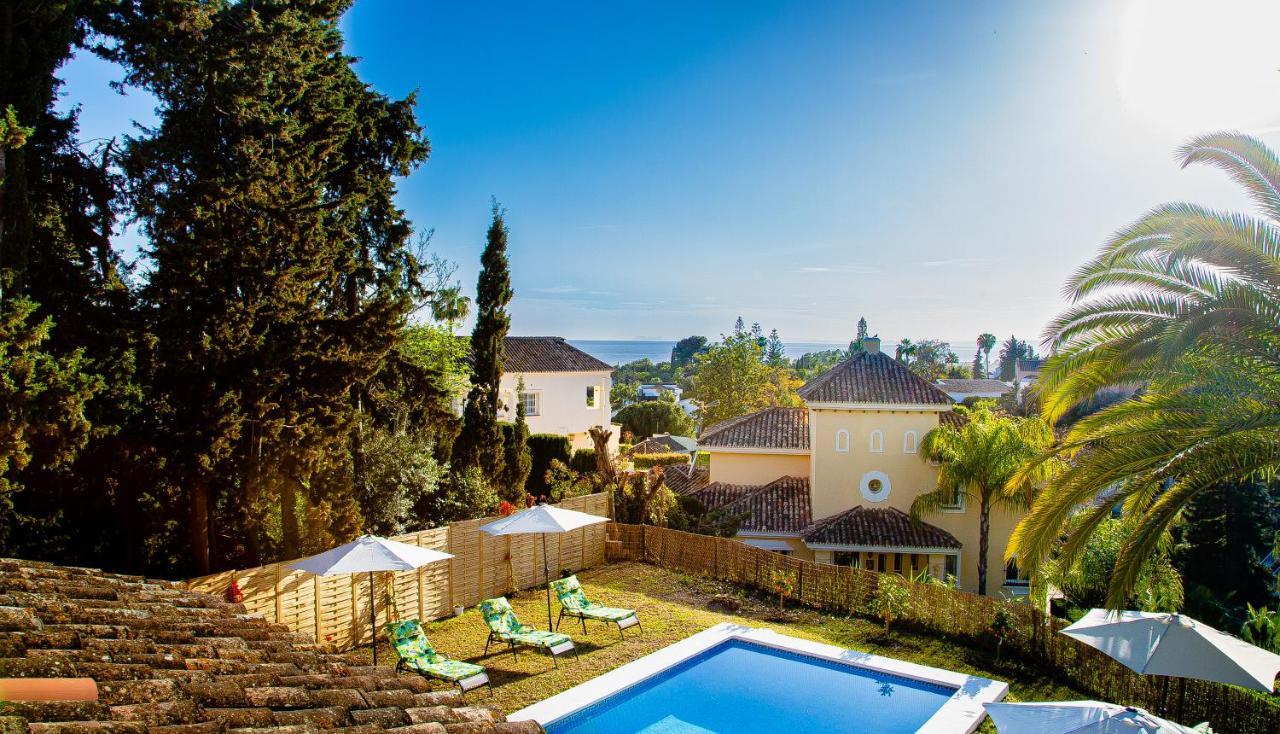 Villa Maria In El Rosario - Mit Sicht Auf Gibralta 마르베야 외부 사진