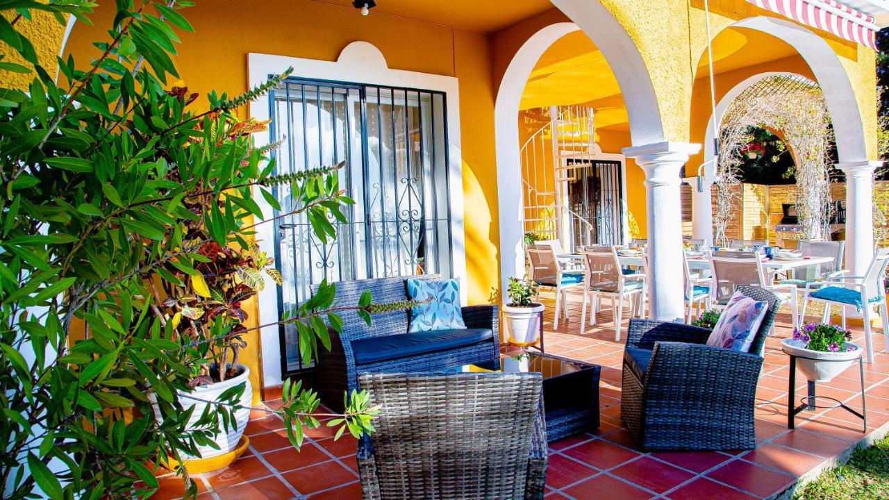 Villa Maria In El Rosario - Mit Sicht Auf Gibralta 마르베야 외부 사진